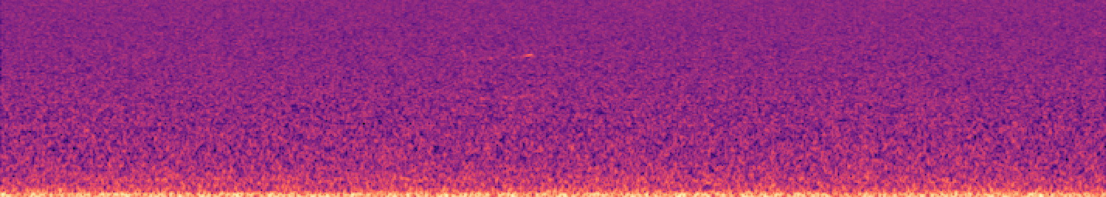 Spectrogram of bird call