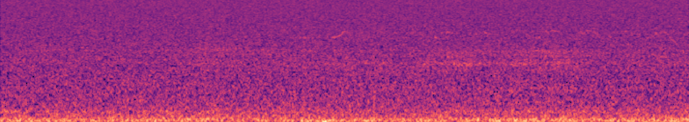 Spectrogram of bird call