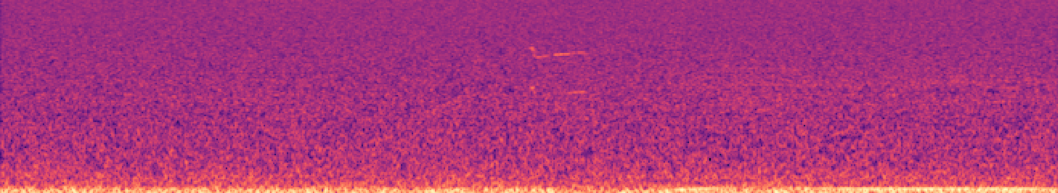 Spectrogram of bird call