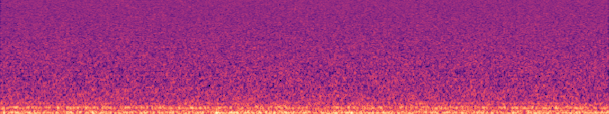 Spectrogram of bird call