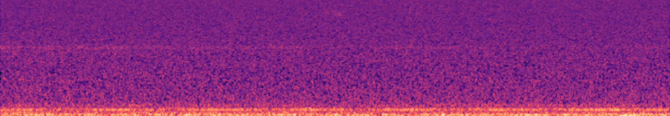 Spectrogram of bird call