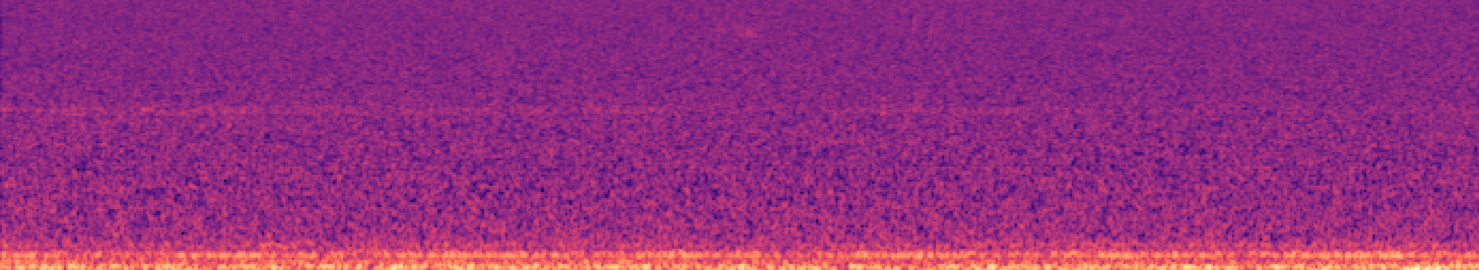 Spectrogram of bird call