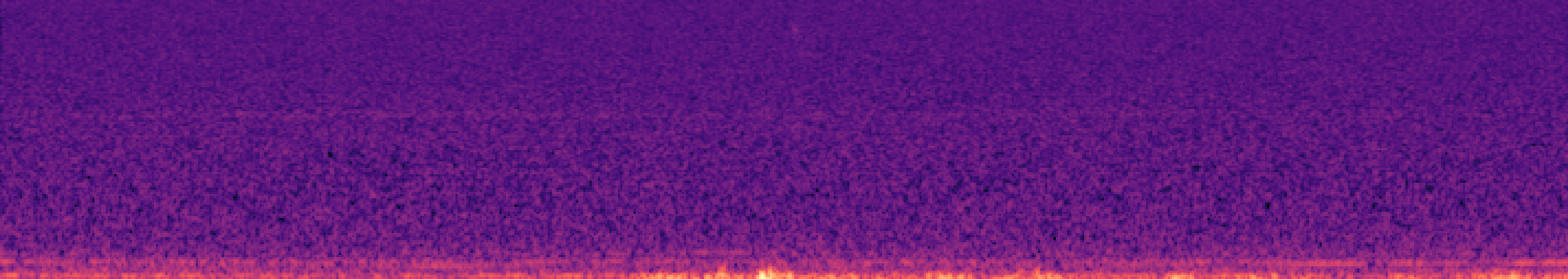 Spectrogram of bird call