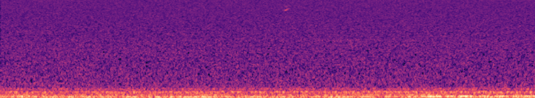 Spectrogram of bird call
