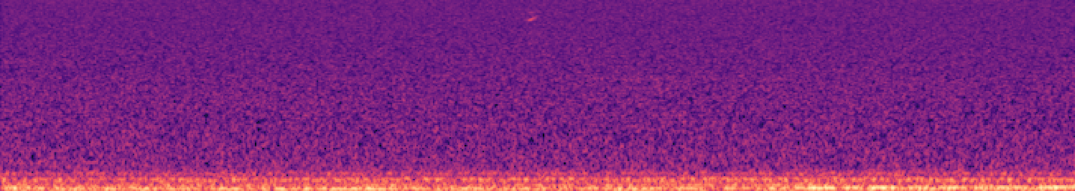 Spectrogram of bird call