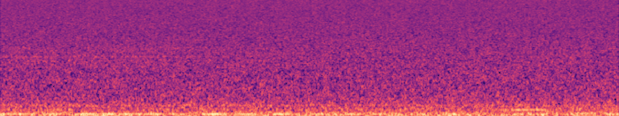 Spectrogram of bird call