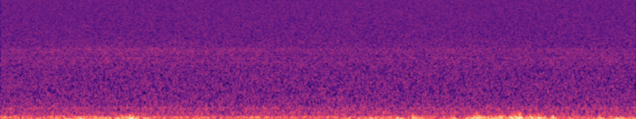 Spectrogram of bird call