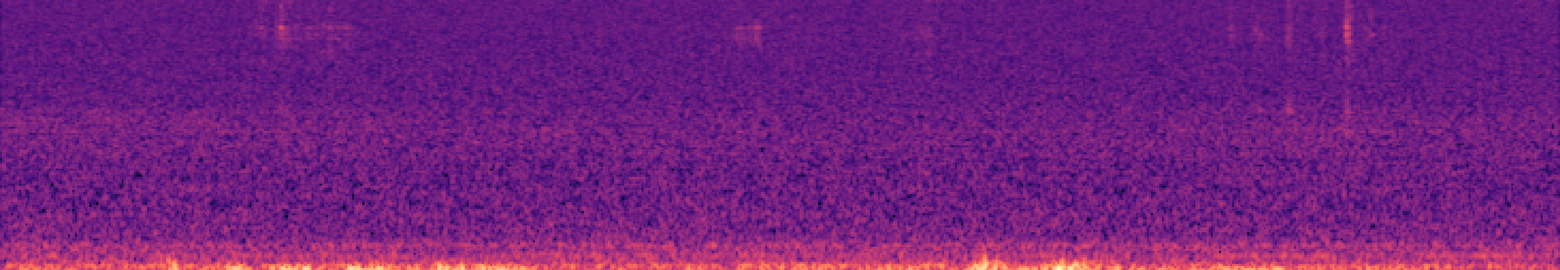 Spectrogram of bird call