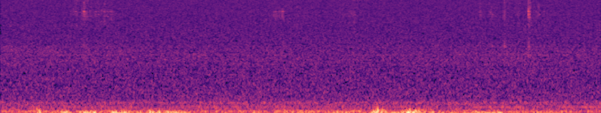 Spectrogram of bird call