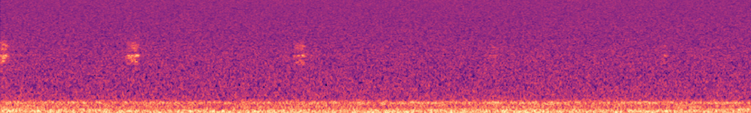 Spectrogram of bird call