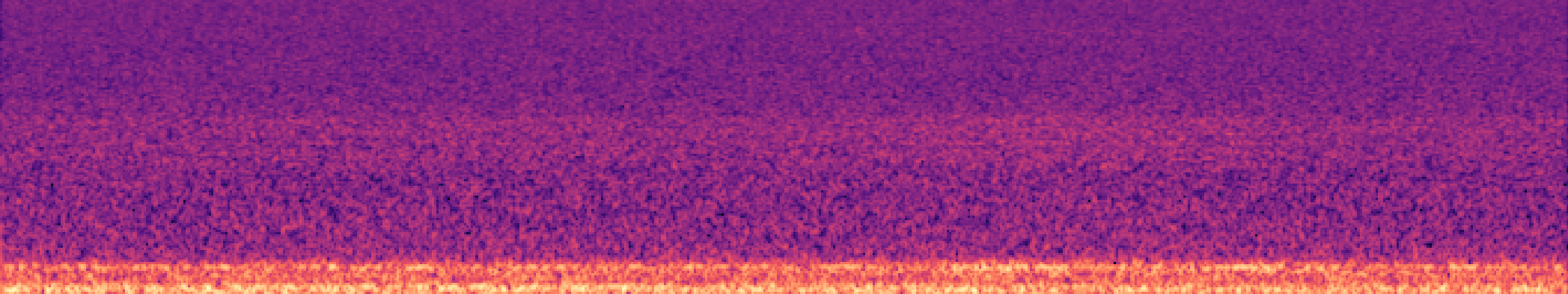 Spectrogram of bird call