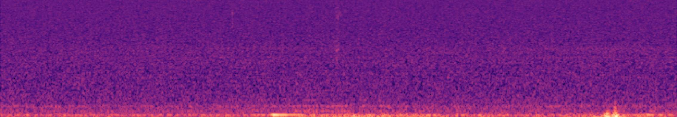 Spectrogram of bird call