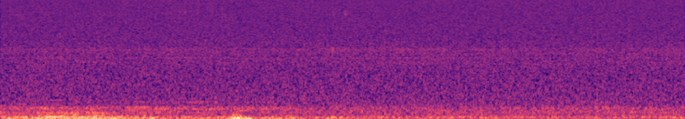 Spectrogram of bird call