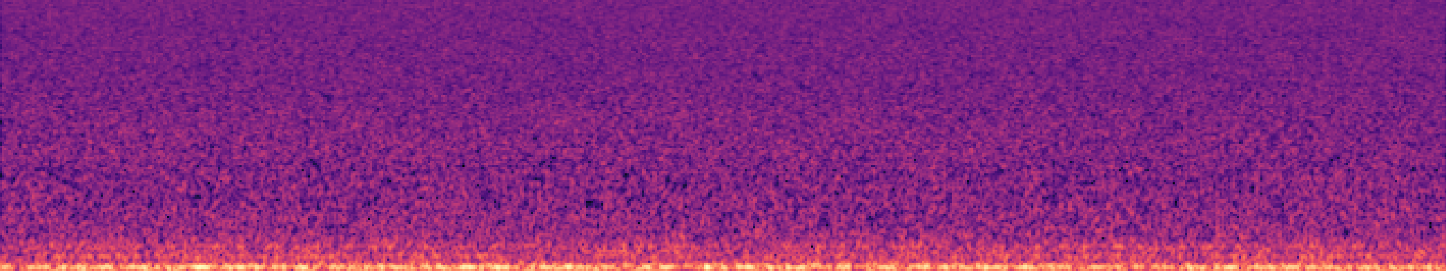 Spectrogram of bird call