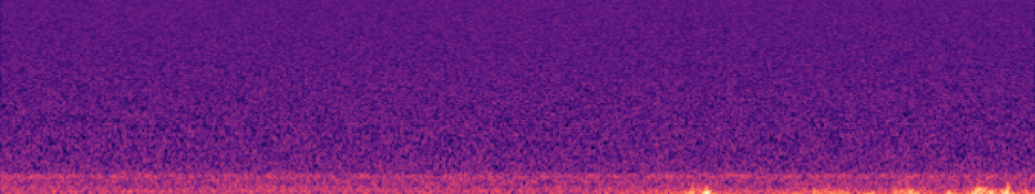 Spectrogram of bird call