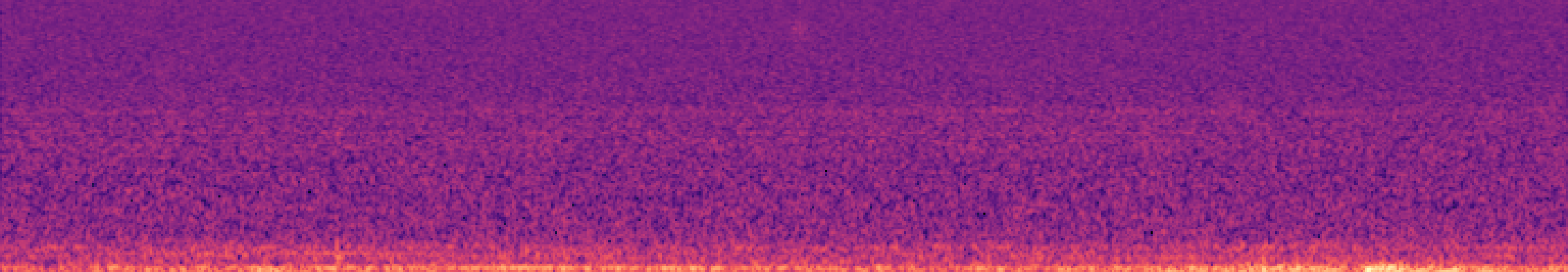 Spectrogram of bird call