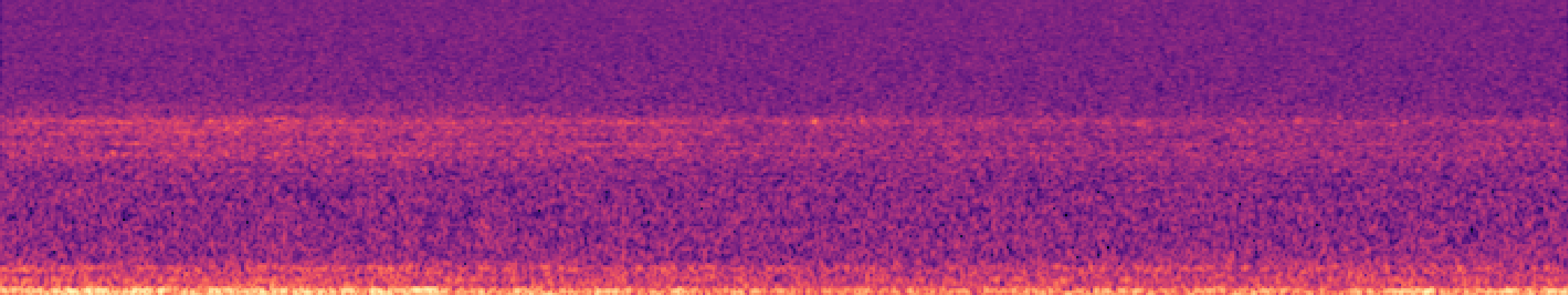 Spectrogram of bird call