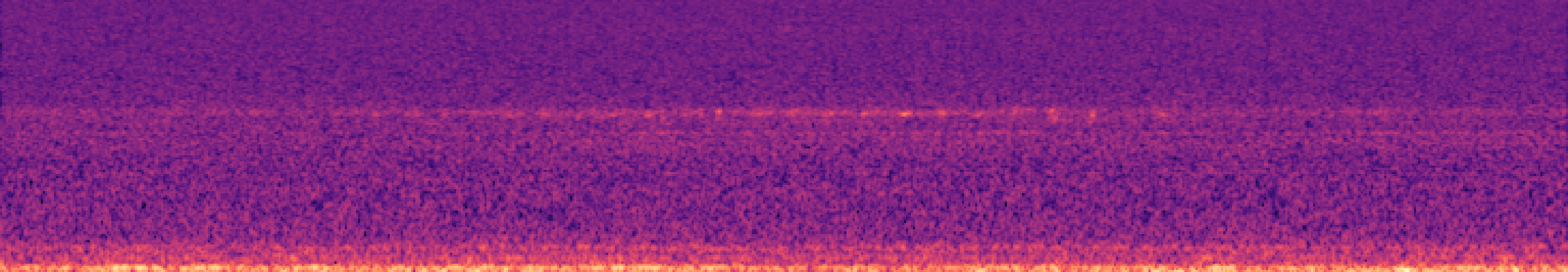Spectrogram of bird call