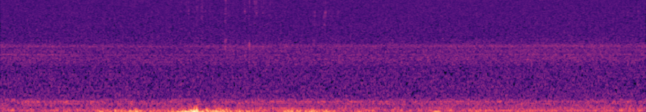 Spectrogram of bird call