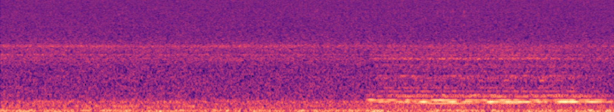 Spectrogram of bird call