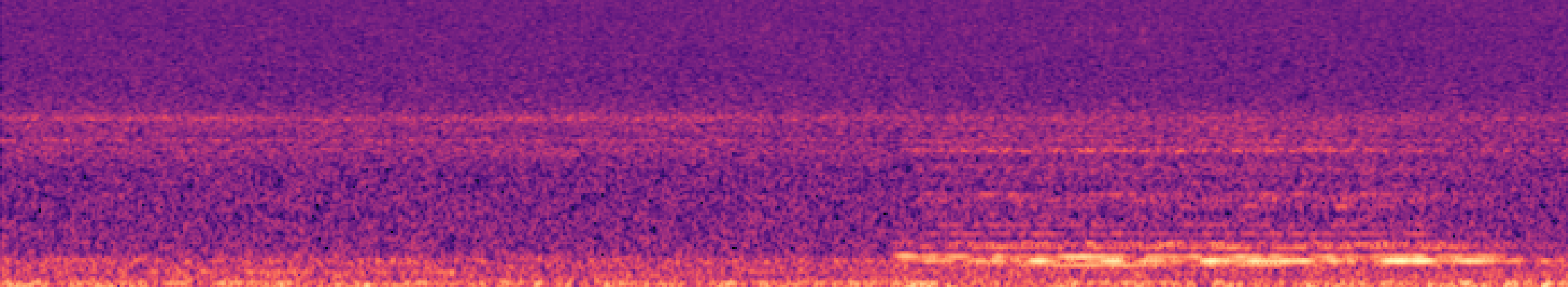 Spectrogram of bird call