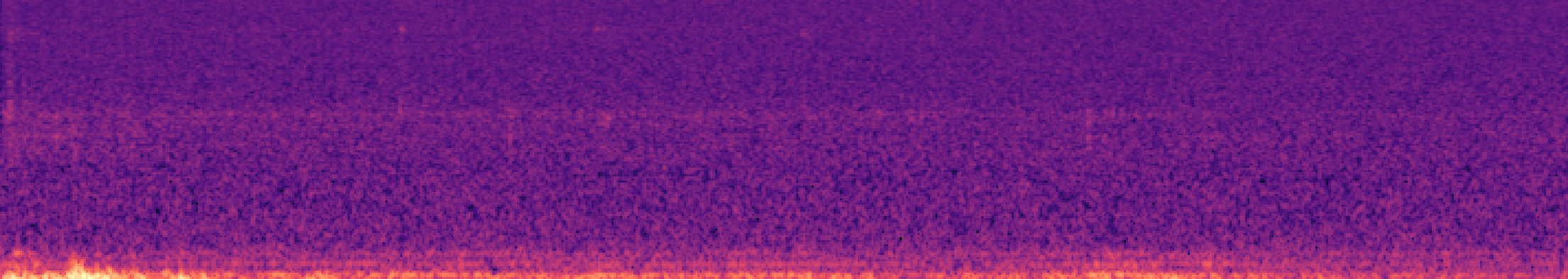 Spectrogram of bird call