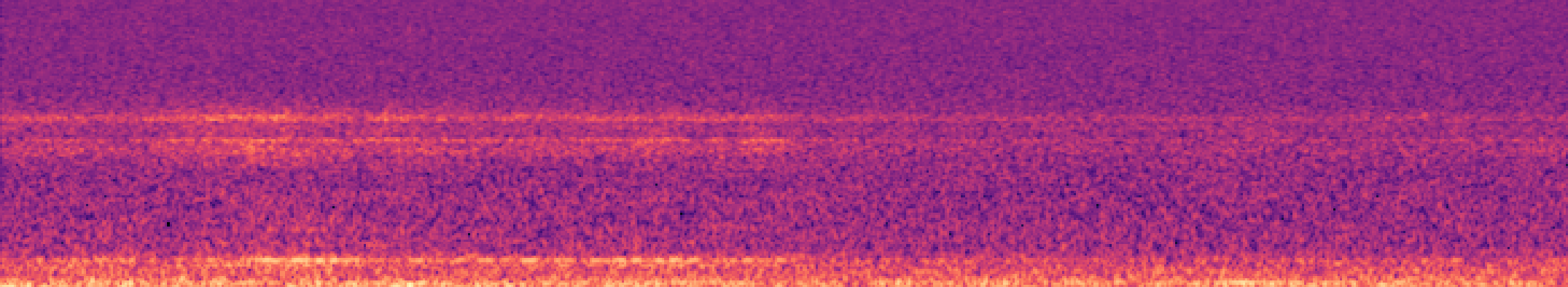 Spectrogram of bird call