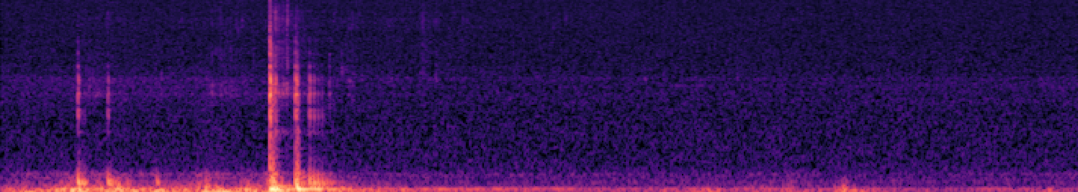 Spectrogram of bird call