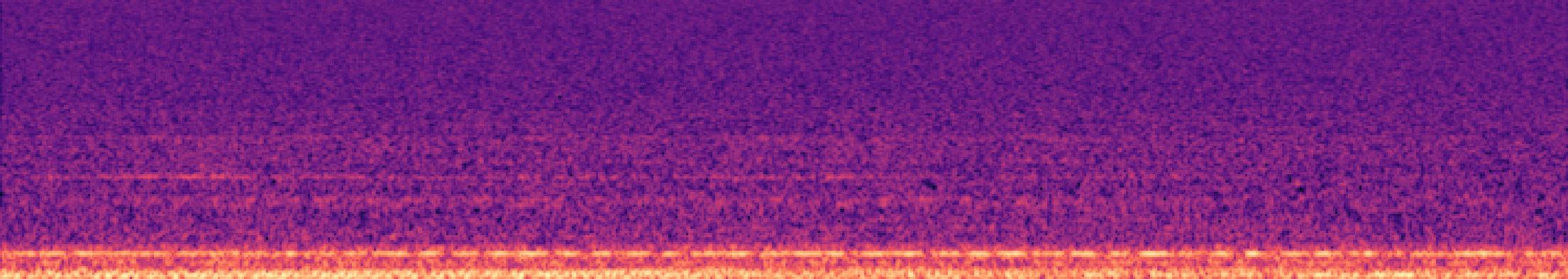 Spectrogram of bird call