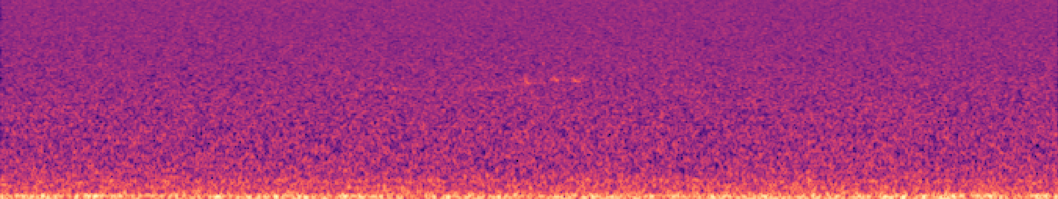 Spectrogram of bird call