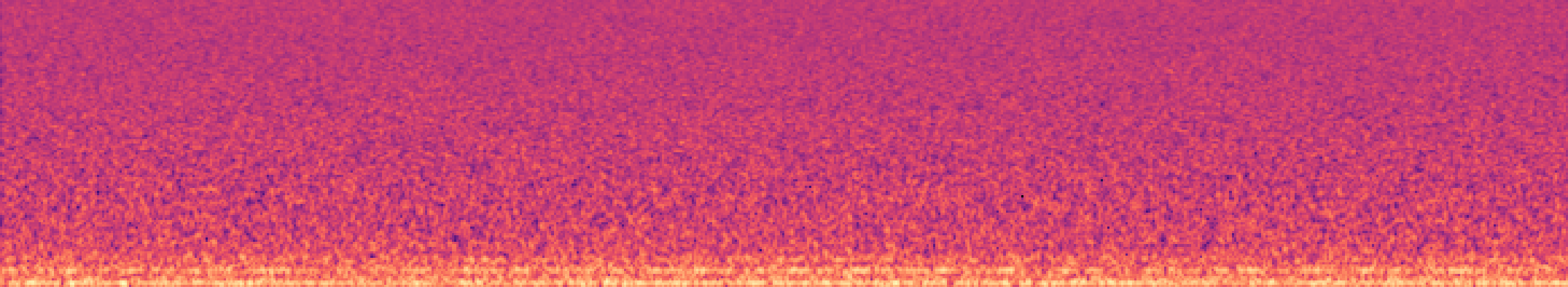 Spectrogram of bird call
