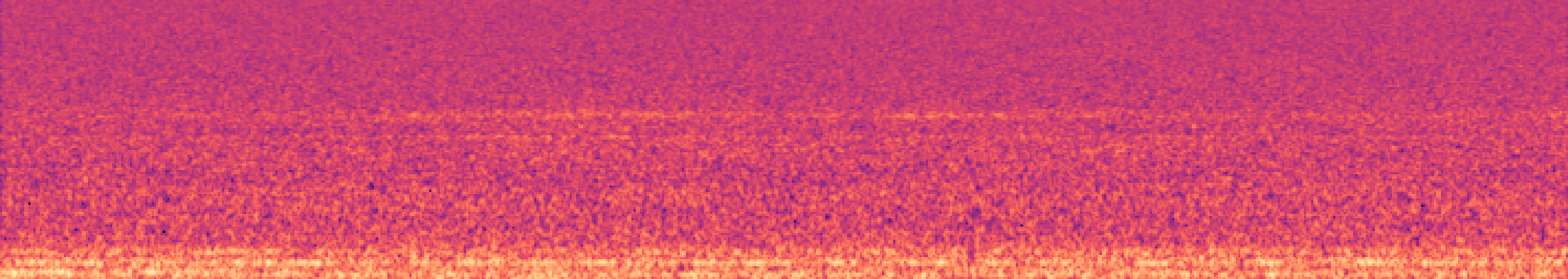 Spectrogram of bird call