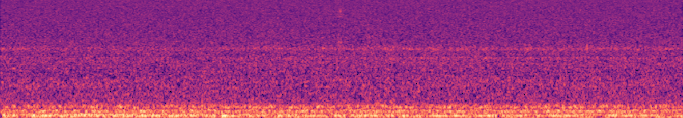 Spectrogram of bird call