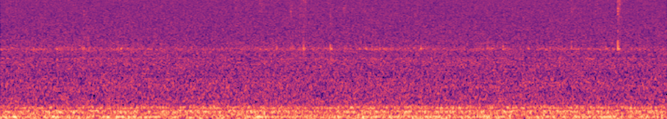 Spectrogram of bird call