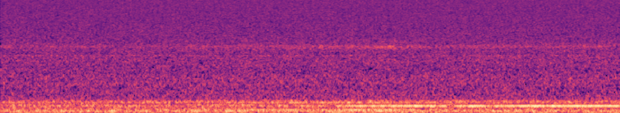 Spectrogram of bird call