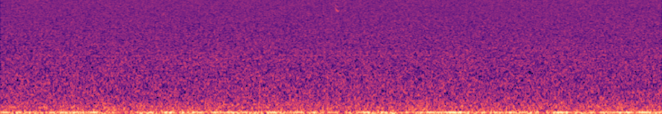 Spectrogram of bird call