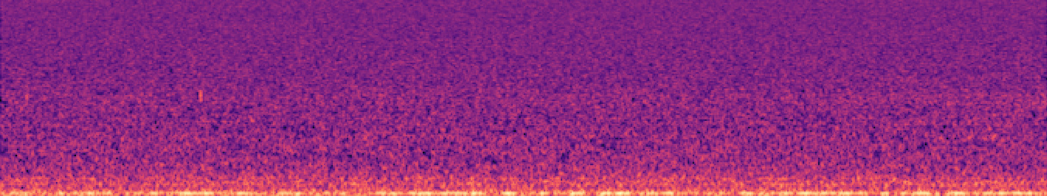 Spectrogram of bird call