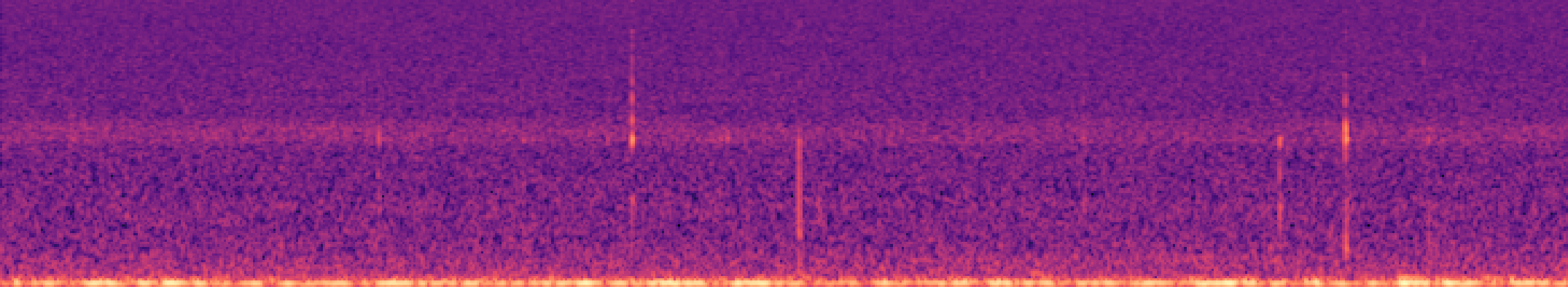 Spectrogram of bird call