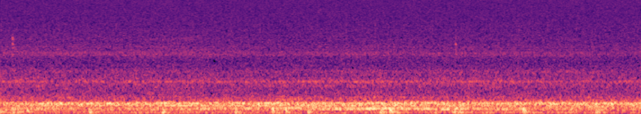 Spectrogram of bird call