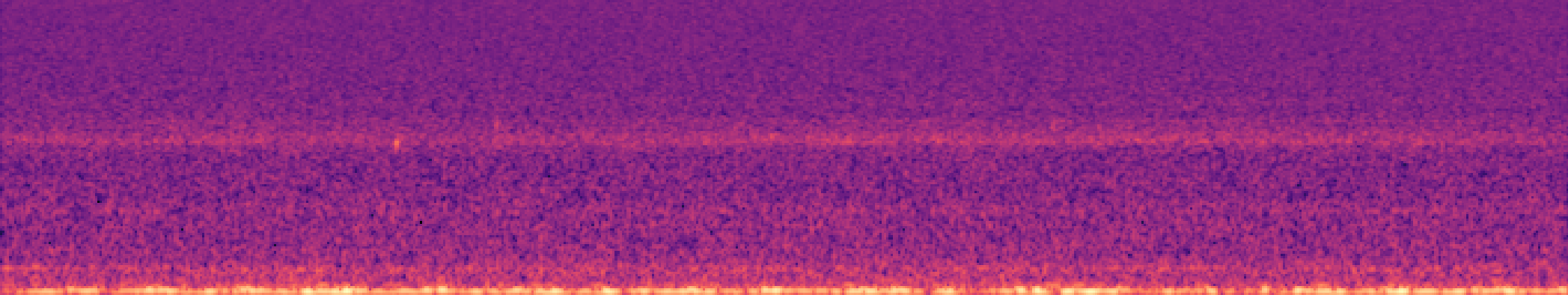 Spectrogram of bird call